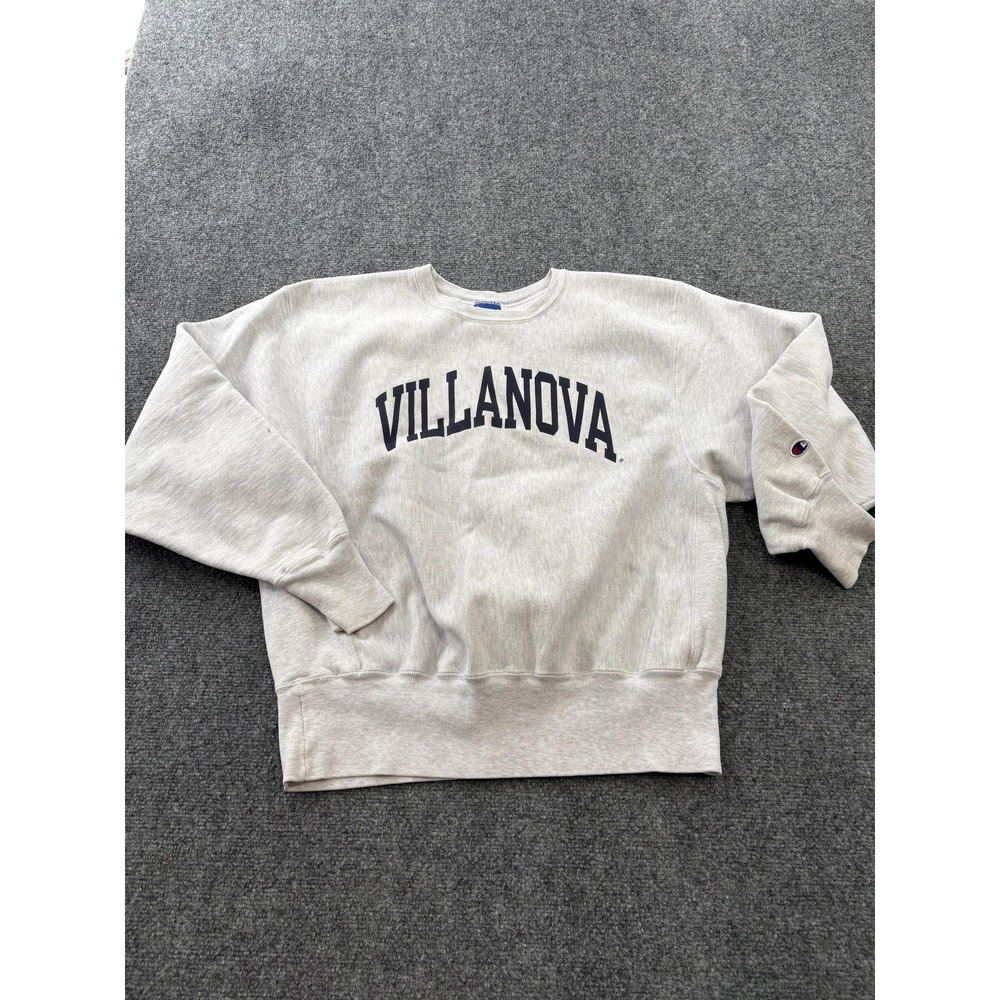 Villanova Wildcats Sweatshirt Mens Large NCAA Basketball Champion Reverse Weave